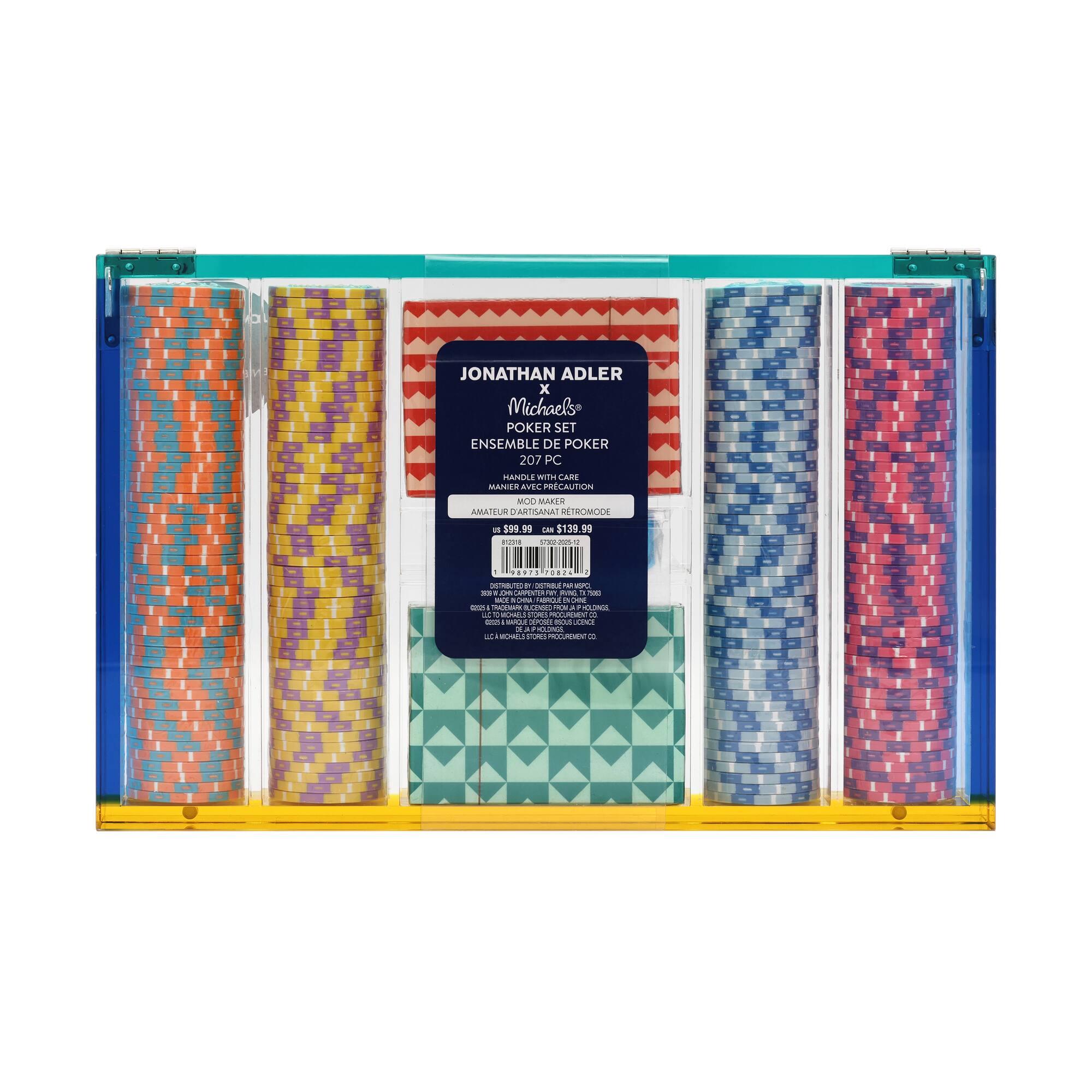 Jonathan Adler x Michaels Mod Maker Poker Set